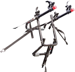 lot 574 image: Allen Sports Deluxe 2-Bicycle Trunk Mounted Bike Rack Carrier, Model 102DN, Black