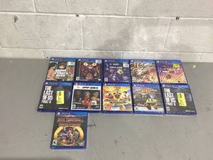 lot 709 image: LOT OF 11 PS4 Games