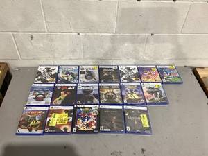 lot 711 image: LOT OF 18 PS5 Games