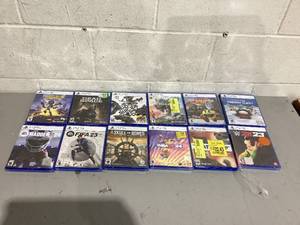 lot 712 image: LOT OF 12 PS5 Games