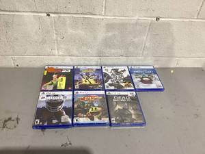 lot 713 image: LOT OF 7 PS5 Games