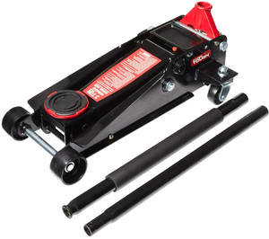 lot 89 image: Hyper Tough 3-Ton Dual Piston Hydraulic Garage Jack