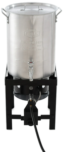 lot 721 image: Expert Grill 30qt Turkey Fryer with Spigot