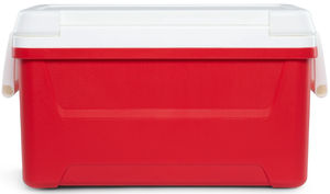 lot 839 image: Igloo 48 QT Laguna Ice Chest Cooler, Red
