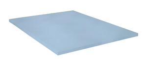 lot 394 image: King Size Mainstays 2 Memory Foam Mattress Topper