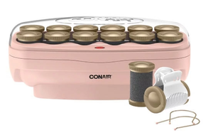 lot 630 image: Tayshia by Conair Big Curls & Waves 1.5-inch Ceramic Hot Rollers CHV18T