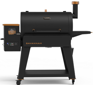 lot 7 image: Pit Boss Savannah 1500 Sq in Wood Fired Pellet Grill and Smoker  Onyx Series