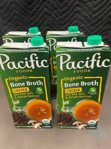 2 back - Pacific Foods Organic Chicken Bone Broth - 4 Pack