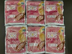 GA 4 - Orchard Valley Harvest Chickpea Chips - Pink Himalayan Salt (Lot of 6)