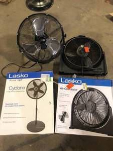 Lot of Assorted Fans Various Models and Conditions Customer Returns See Pictures