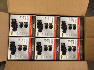 Lot of Defiant Hartford Matte Black Single Cylinder Project Pack (6 Pack) Customer Returns See Pictures