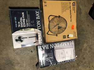 Lot of Assorted Fans  Various Models and Conditions  Customer Returns See Pictures