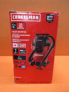 lot 6 image: Craftsman 4gal Shop Vac