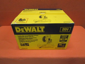 lot 14 image: DeWalt 20v Compound Miter Saw