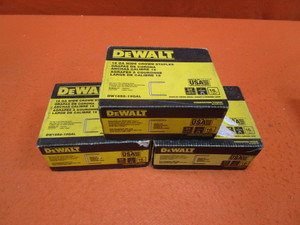 lot 65 image: (6,000) DeWalt 16ga  Wide Crown Staples