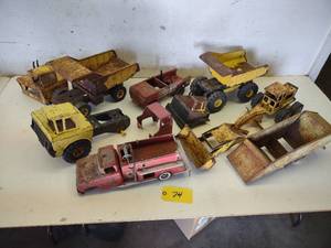 Assorted Tonka Toys & Parts...