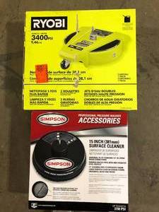 Lot of Assorted Surface Cleaners Various Models and Conditions Customer Returns See Pictures