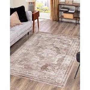 Unique Loom Sofia Salle Garnier Beige 6 0 x 9 0 Area Rug Customer Returns See Pictures