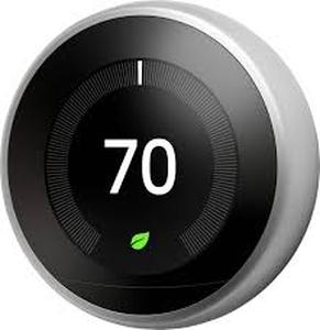 Google Nest Learning Thermostat - Smart Wi-Fi Thermostat - Stainless Steel  Customer Returns See Pictures