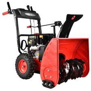 PowerSmart 24 in. 2-Stage Electric Start Gas Snow Blower with Heated Handles and LED Light   Customer Returns See Pictures