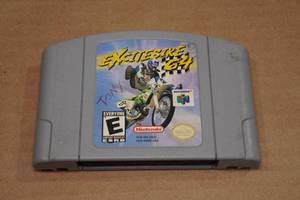 lot 14 image: Nintendo 64 Game Pak Excitbike 64
