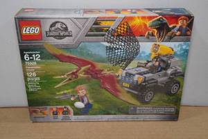lot 17 image: Lego Jurassic World Building Set Pteranodon Chase