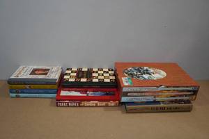 lot 85 image: Assorted Books -A Line in the Sand, The Civil War Years, Age of Gunfighter