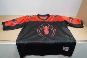 lot 91 image: Marvel Spider-Man Jersey Shirt -XL