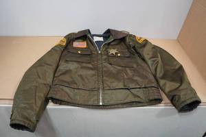 lot 94 image: Halloween Costume - Pine County Minnesota Sheriffs Jacket -Large