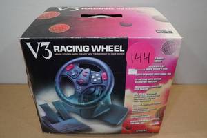 lot 103 image: V3 Racing Wheel for Nintendo 64 Game System