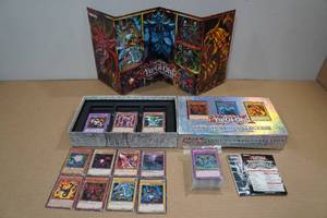 lot 113 image: Yu-Gi-Oh Cards with Game Board