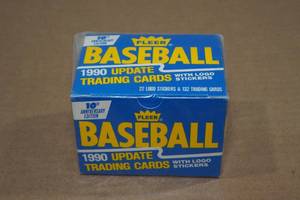 lot 117 image: 1990 Fleer Update Baseball Card Set