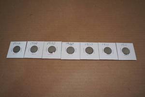 lot 157 image: US Liberty Head Nickel Coins