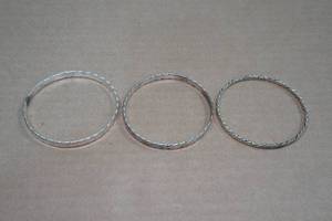 lot 160 image: Sterling Silver Bangle Bracelets