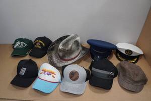lot 178 image: Assorted Hats
