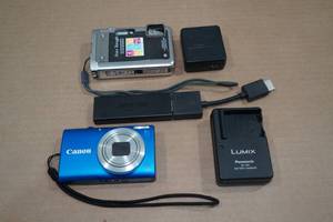 lot 197 image: Assorted Digital Cameras and Amazon Fire Stick