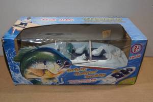 lot 198 image: Remote Control Fishing Boat