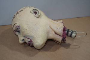 lot 209 image: Latex Foam Filled Zombie Head