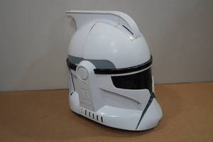 lot 215 image: Star Wars Clone Storm Trooper Voice Changing Helmet