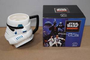 lot 223 image: Star Wars Classic Collectors Series Figural Mug -Storm Trooper