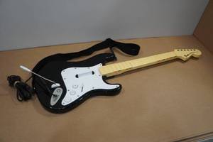 lot 229 image: Wired Rock Band Guitar for Microsoft XBOX 360