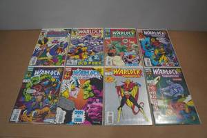lot 232 image: Marvel Warlock Comic Books