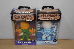lot 246 image: Wildhair Creatures of Legends and Lore Collectible Figures