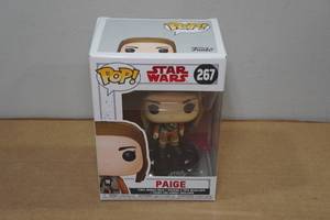 lot 248 image: Pop Vinyl Star Wars Paige Bobble Head