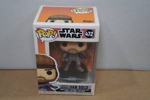 lot 249 image: Pop Vinyl Star Wars Han Solo Concept Bobble Head