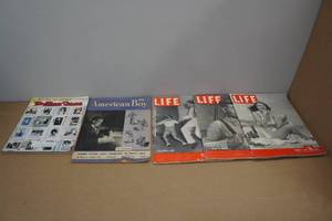 lot 261 image: Vintage Magazines - Life, Rolling Stone, American Boy