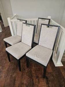 lot 2 image: Decorage Dining Chairs from Bernhardt Furniture