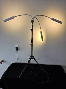 lot 110 image: Tri-Limbed LED Plant Grow Light Tree