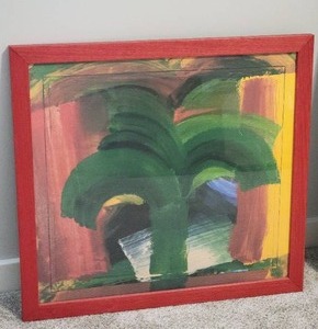 lot 80 image: Howard Hodgkin Playful Fine Art Original Still Life - House Plant
