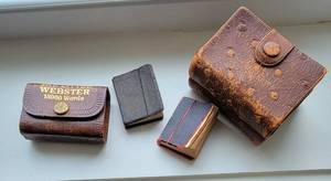 lot 103 image: Antique Tiny Book Collection and Playing Cards